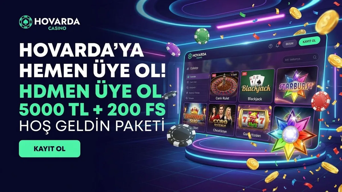 Bonusla kayıt ol